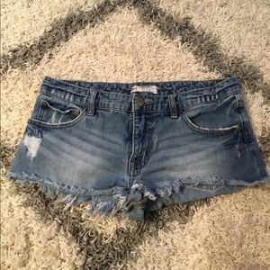 Free People Denim Shorts